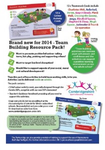 Team Building Resource Flyer