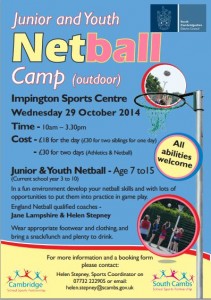 netball camp